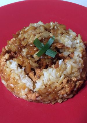 Foto resep Nasi Tim Ayam