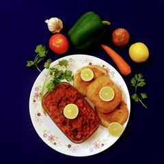 A picture of Jhatpat Pav Bhaji.