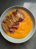 Tournedos de bœuf avec purée de patates douces