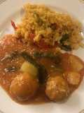 ALBÓNDIGAS CON RAJAS ©