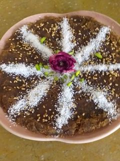 عکسی از دستور حلوا با شیره انگور