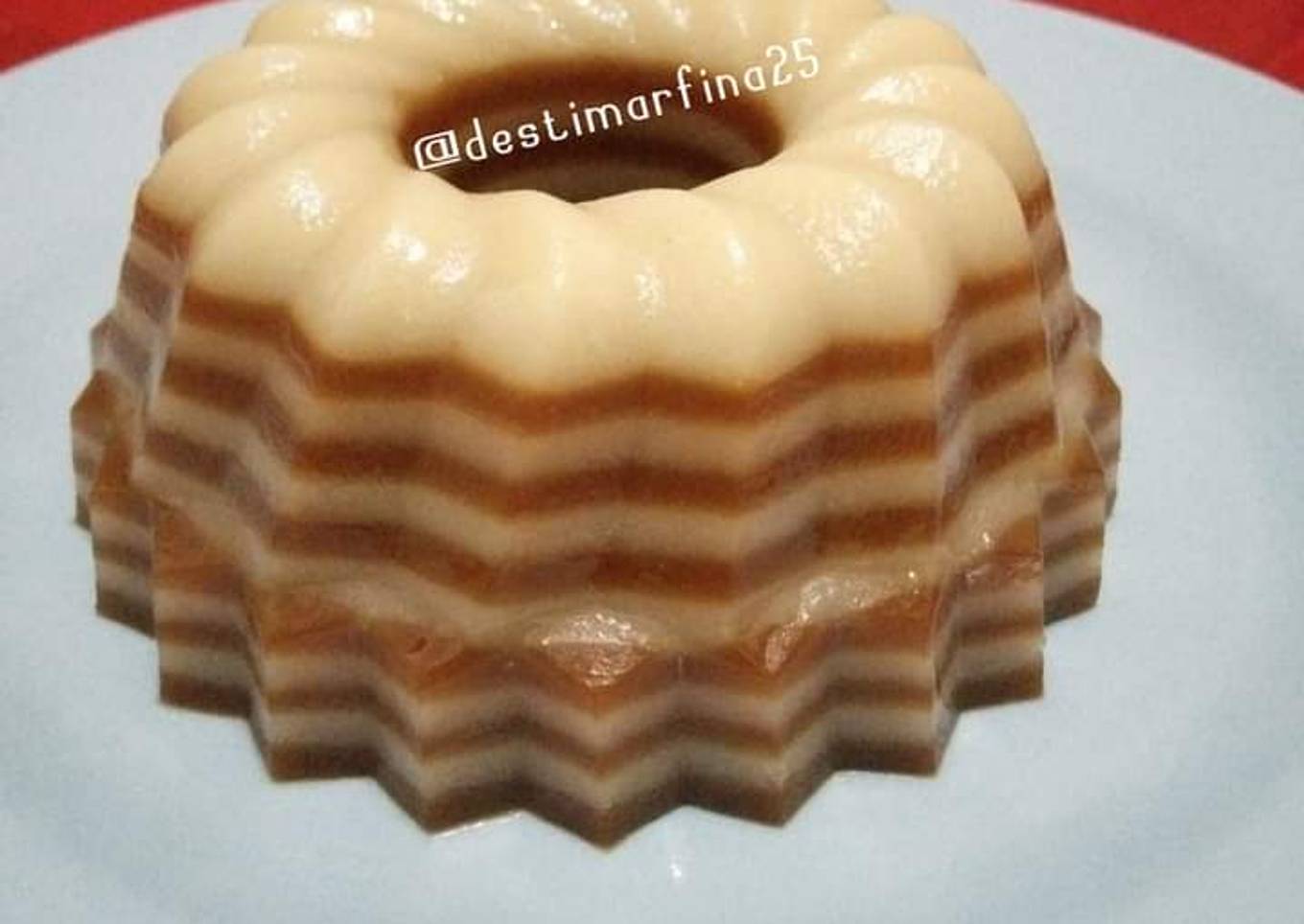 Kue lapis tanpa santan
