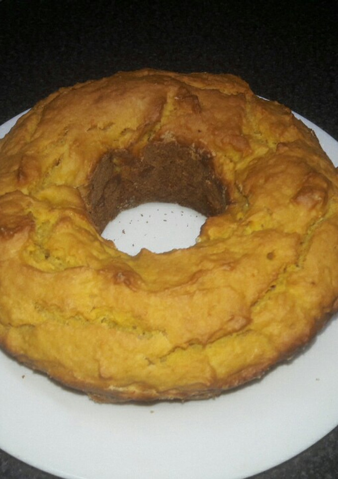 Una foto de Torta de naranja en licuadora