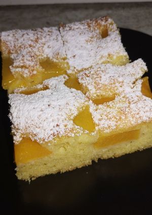 Őszibarackos pite recept fotója