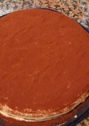 Una foto de Tarta de tiramisú
