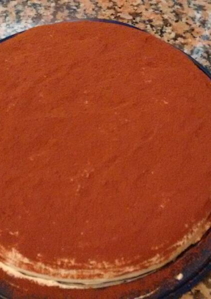 Una foto de Tarta de tiramisú