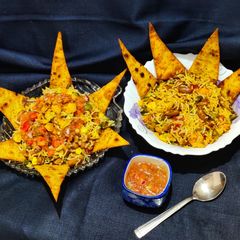 A picture of Mexican rice.