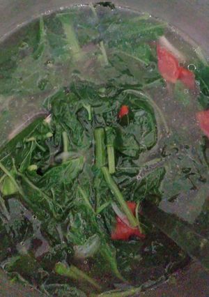 Foto resep Bening Bayam kencur
