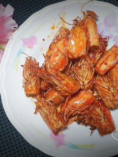 「炒蝦頭」濃郁蝦膏下酒菜 的食譜成品照片