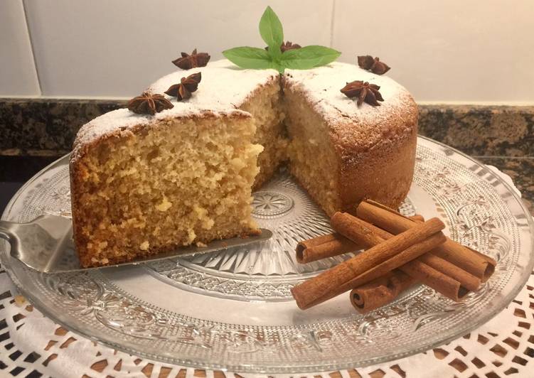 Bizcocho de Cabello de Ángel y limón