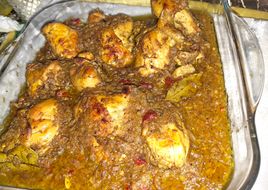 دجاج بالبصل الاحمر المكرمل😋🍗🧅