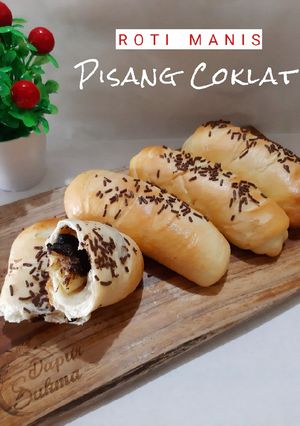 Foto resep Roti Manis Pisang Coklat