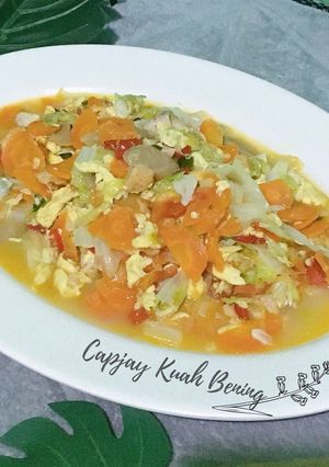 Foto resep 16. Capjay Kuah Bening
