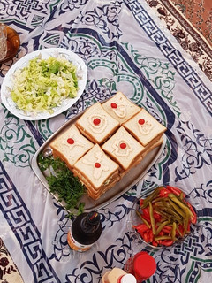 عکسی از دستور ساندویچ مرغ رژیمی