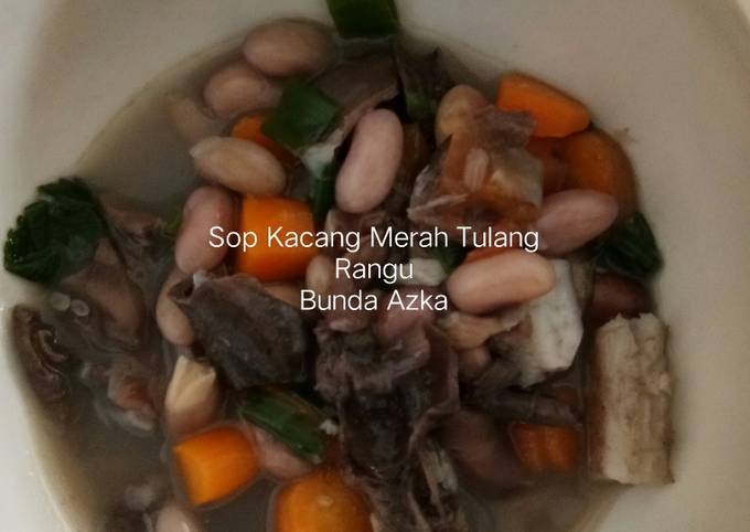 Sop Kacang Merah Tulang Rangu