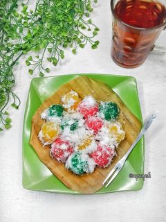 Foto resep Cenil Singkong Pelangi