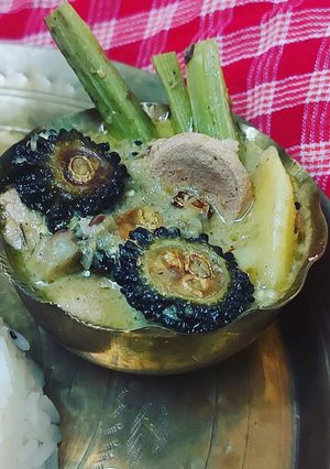 ঠাকুর বাড়ির দুধ সুক্তো(thakurbarir dudh suktoh recipe in bengali) রেসিপির প্রধান ছবি