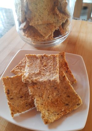 Una foto de 😎Galletas Keto saladas! 🤗