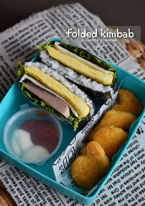 Foto resep Folded Kimbab (Kimbab Lipat) ~ Edisi Bekal