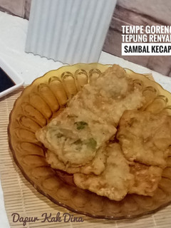 Foto resep Tempe Goreng Tepung Renyah Sambel Kecap
