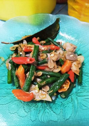 Foto resep Tumis kacang panjang