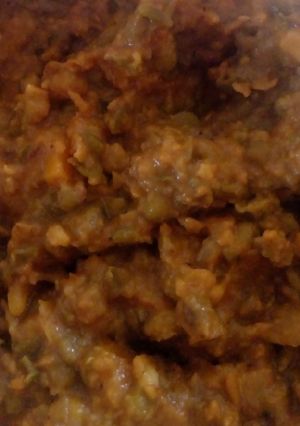 A picture of Refried Ndengu 'Chili'.