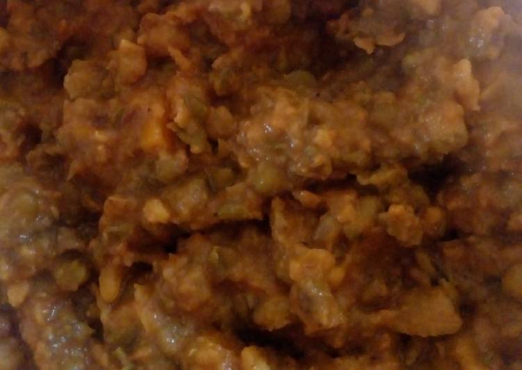 Recipe of Quick Refried Ndengu &#39;Chili&#39;