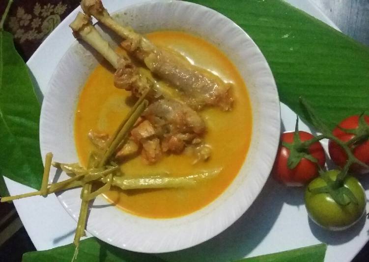 Bumbu Membuat Gulai ayam kampung resep padang yg super endes yang enak