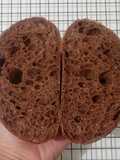 Chocolate Sourdough Bread (Open Bake Method - Oven Tangkring)