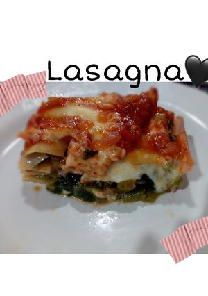 Una foto de Lasagna