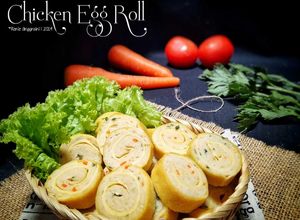 Foto resep Chicken Egg Roll (Rolade Ayam + Udang)
