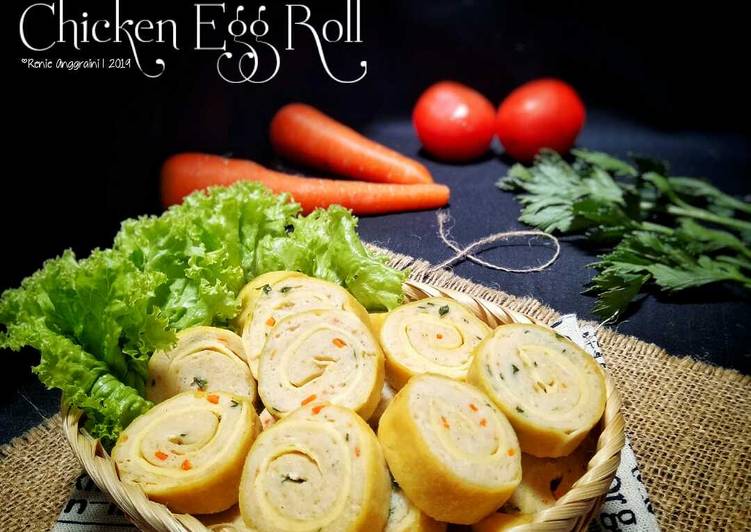 Chicken Egg Roll (Rolade Ayam + Udang)