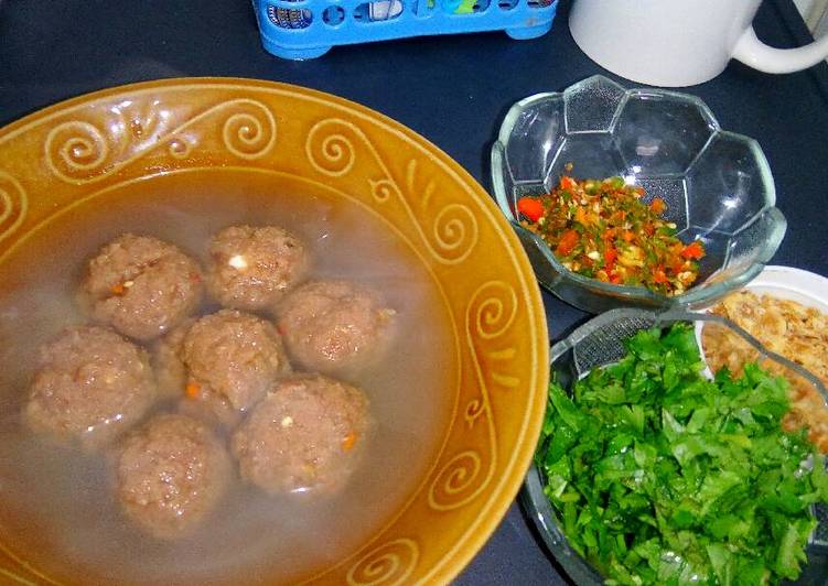 Bakso sapi isi keju dan cabai