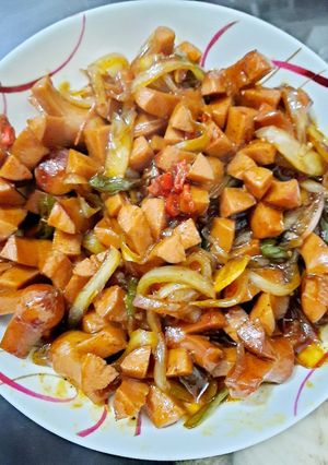 Foto resep Sosis Asam Manis Madu