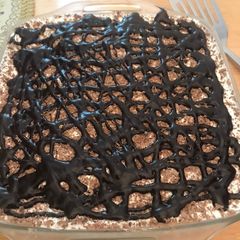 A picture of Turkish Trilece chocolate cake 🍰.