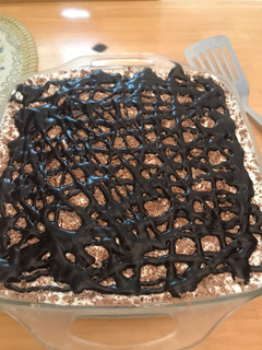 A picture of Turkish Trilece chocolate cake 🍰.