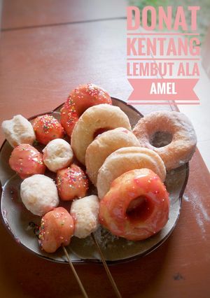 Foto resep Donat Kentang Lembut ala Amel