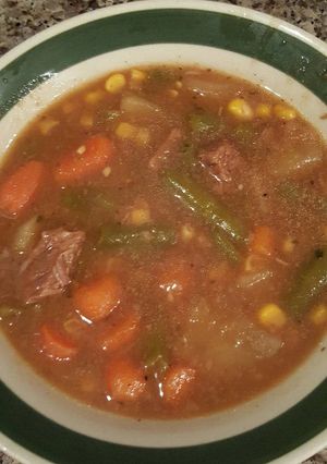 A picture of Easy Slow Cooker Beef Stew.