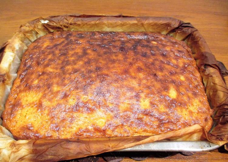 Tarta de dos quesos al limón con maicena
