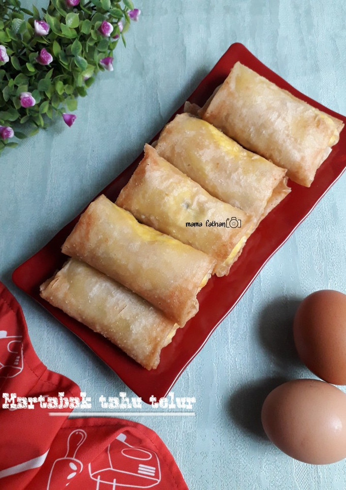 Foto resep Martabak tahu telur
