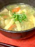 Japanese ground Daikon Radish Soup