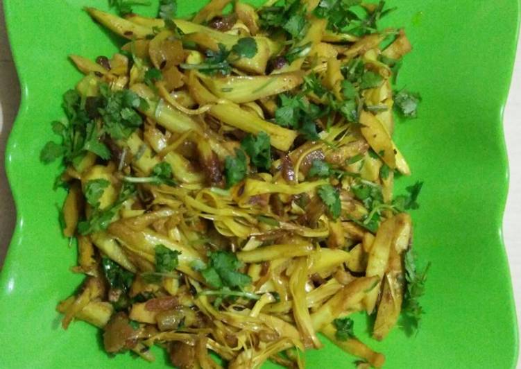 Simple Way to Make Jamie Oliver Jackfruit fried in Onion