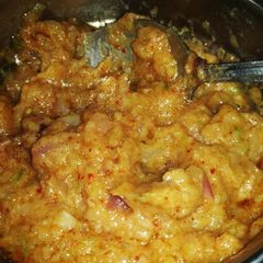 A picture of Garlic chutney.