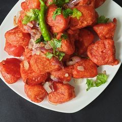 A picture of Tandoori Masala Idli.