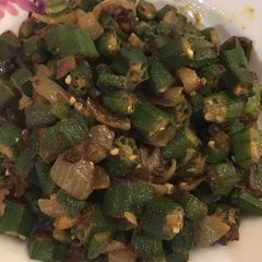 A picture of Spicy Okra.