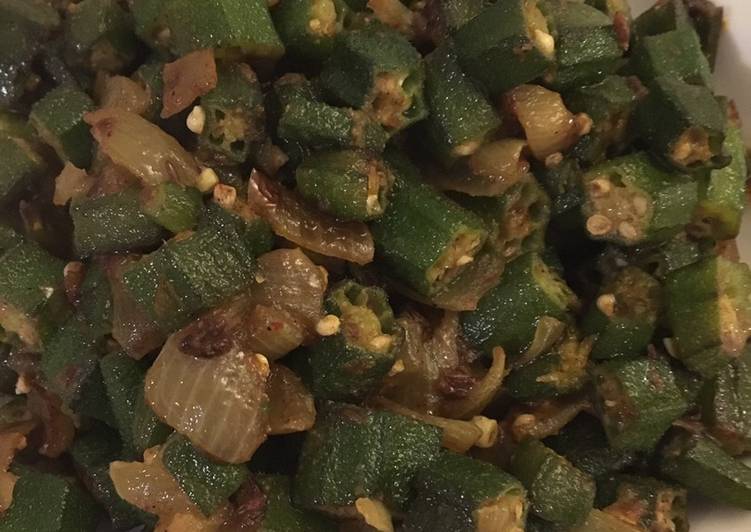 Steps to Make Homemade Spicy Okra