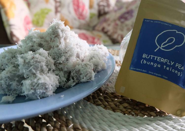 resep cara buat Klepon Biru