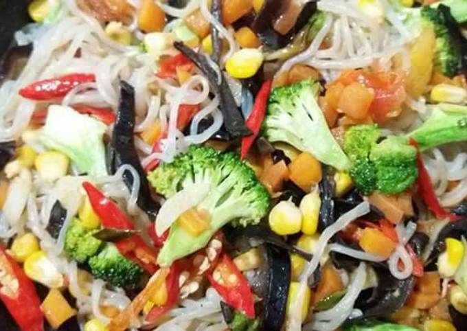 Easiest Way to Prepare Perfect Vegetarian Konjac Noodle