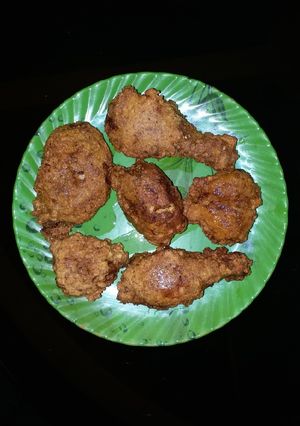 A picture of Fried chicken.