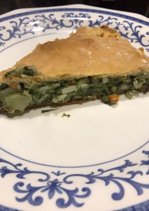 Una foto de Tarta de verduras